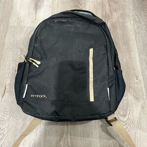 Black and Tan Men's Backpack